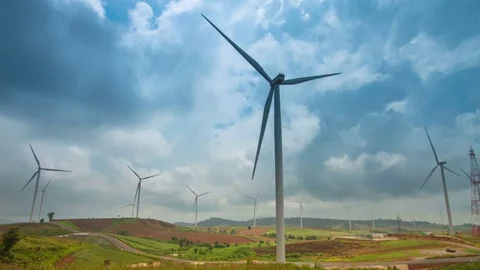 Wind turbine Stock-Footage 76208478