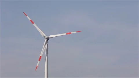 A wind turbine Stock Footage 77095765
