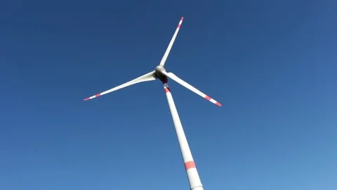 Wind turbine Stock Footage 81177513