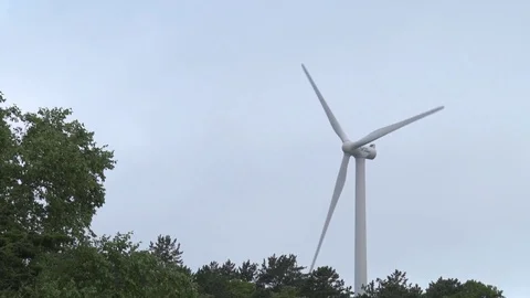 Wind Turbine Stock-Footage 93009610