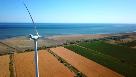 Wind turbine Stock Footage 111473631