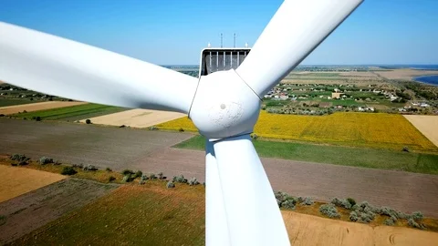 Wind turbine Stock Footage 111473663