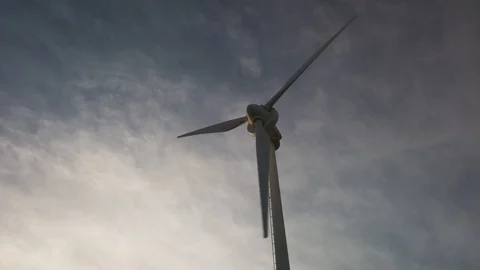 Wind Turbine Video stock 128210101