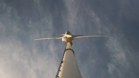 Wind Turbine Video stock 128210605