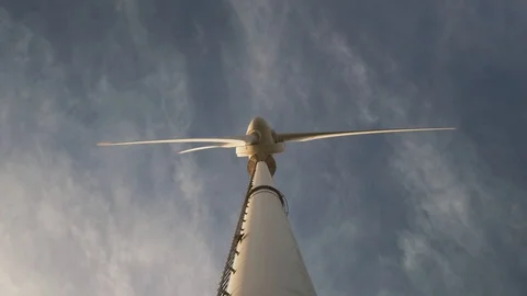 Wind Turbine Video stock 128211670