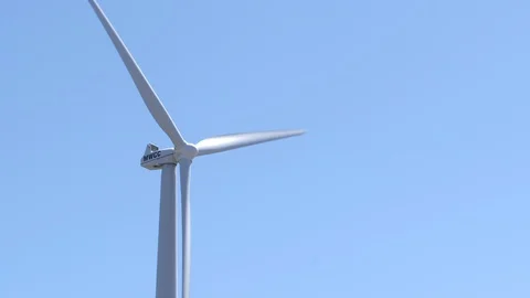 Wind Turbine Stock Footage 129840195
