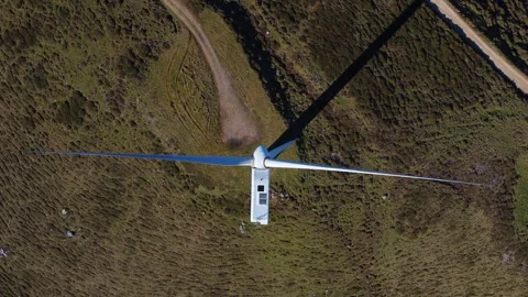 Wind turbine Vídeo Stock 151177867