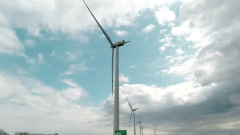 Wind turbine Stock Footage 153417075