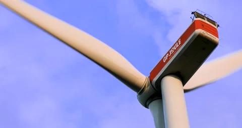 Wind turbine Video stock 163537065