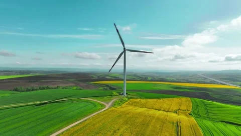 Wind turbine Stock Footage 201312075