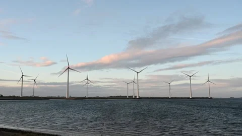 Wind turbine Stock Footage 221174832