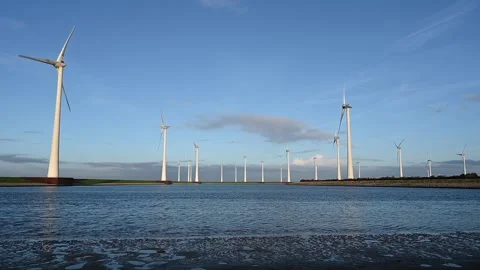 Wind turbine Stock Footage 221174849
