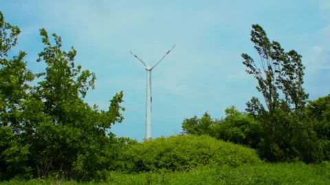 Wind turbine Stock-Footage 243765870