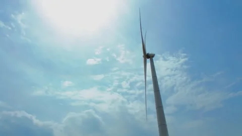 Wind turbine Stock Footage 243767248