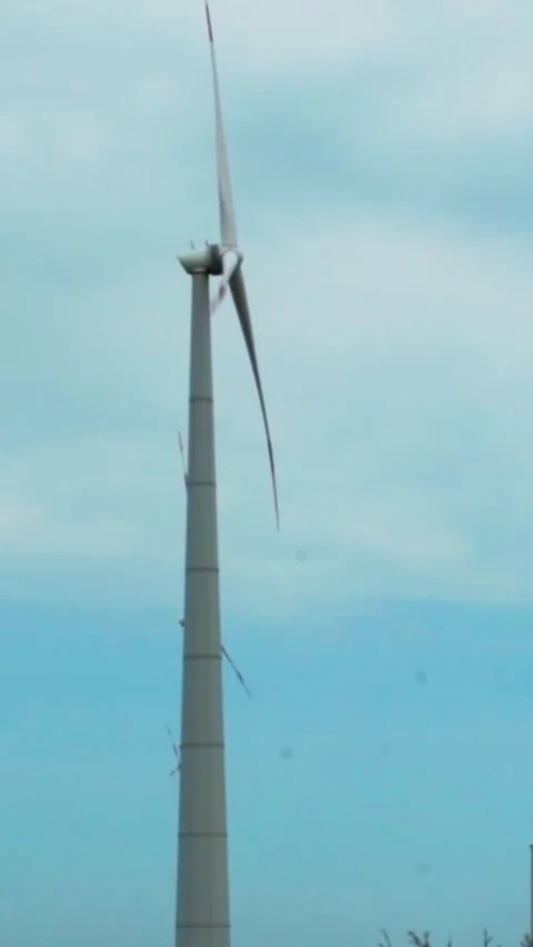 Wind turbine Stock Footage 244053141