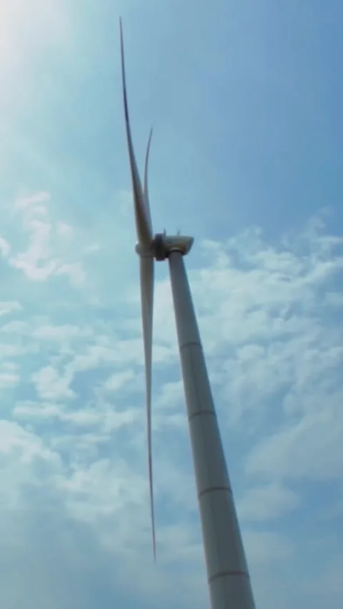 Wind turbine Stock Footage 244053178