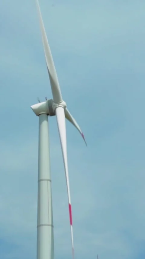 Wind turbine Stock Footage 244053234
