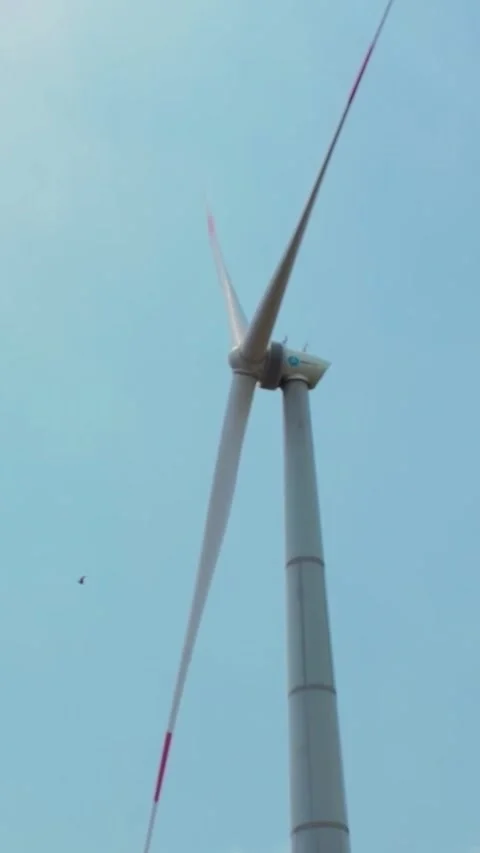 Wind turbine Stock Footage 244053266