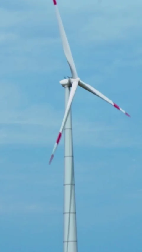 Wind turbine Stock Footage 244053338