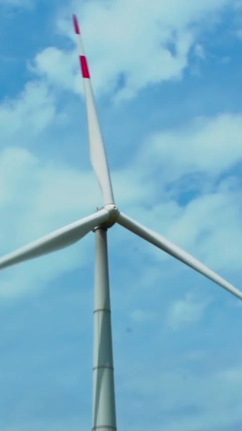 Wind turbine Stock Footage 244053346