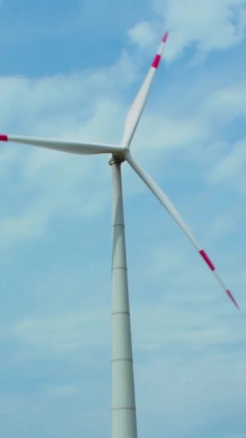 Wind turbine Video stock 244053352