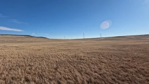 Wind Turbine Stock Footage 249578176