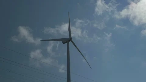 Wind Turbine Stock Footage 252373835