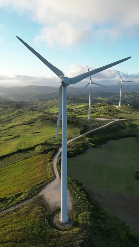 Wind Turbine Stock Footage 280263082