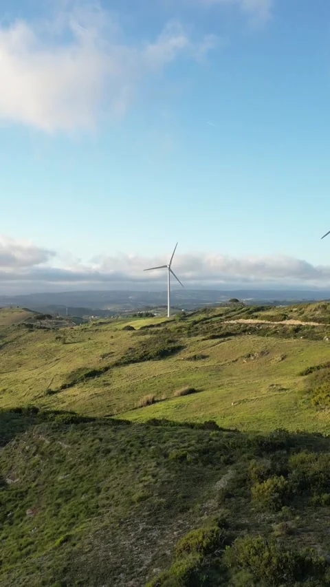 Wind Turbine Stock Footage 280263113