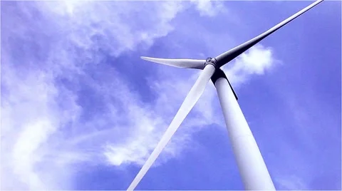 Wind Turbine Generator Stock Footage 42701098