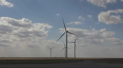 Wind Turbine - Green Energy Stock Footage