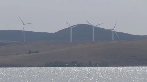 Wind Turbine  Green power generation Stockbeeldmateriaal 11521513