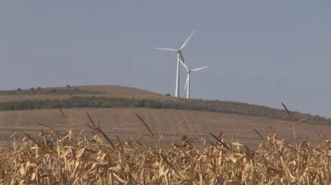 Wind Turbine  Green power generation Stock-Footage 11521523