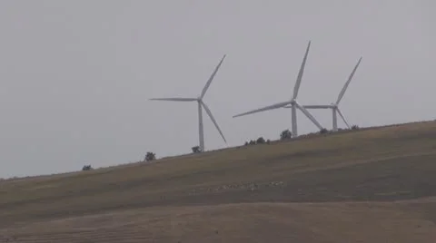 Wind Turbine  Green power generation Видео 11522560