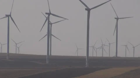Wind Turbine  Green power generation Stock-Footage 11522561