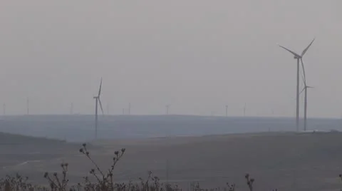 Wind Turbine  Green power generation 스톡 동영상 11522567