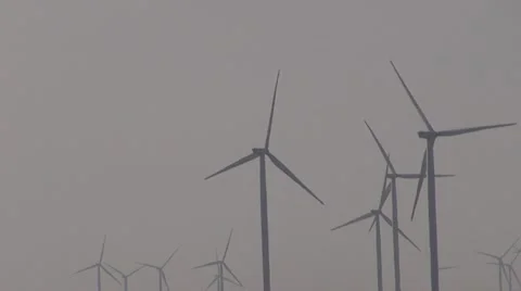 Wind Turbine  Green power generation Stock-Footage 11522571