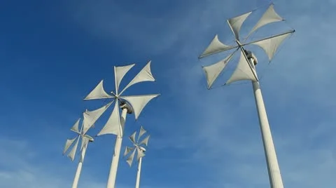 Wind turbine HD Vídeo Stock 10752721