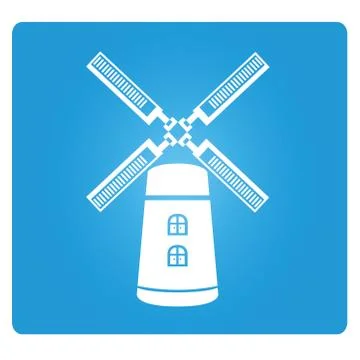 Wind turbine Stock Illustration