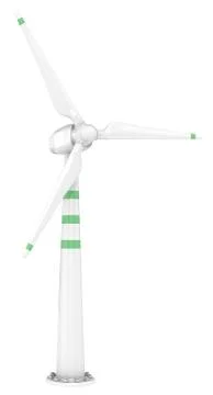 Wind turbine. Stock Illustration