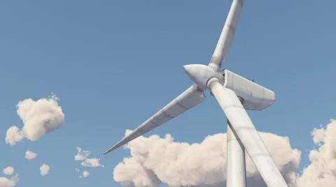 Wind turbine Stock Illustration