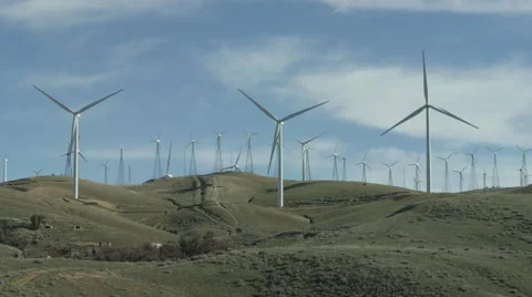 Wind Turbine Lock Off 4k Stock Footage 59193740