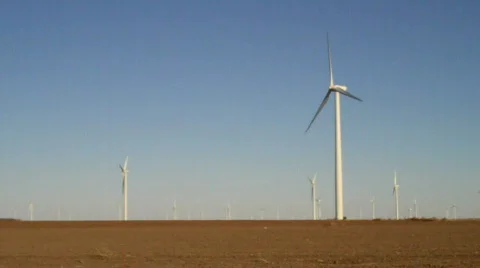 Wind turbine loop 1 Vídeo Stock 605273