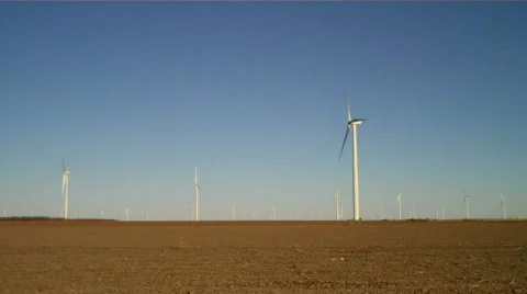 Wind turbine loop 2 Vídeo Stock 605267