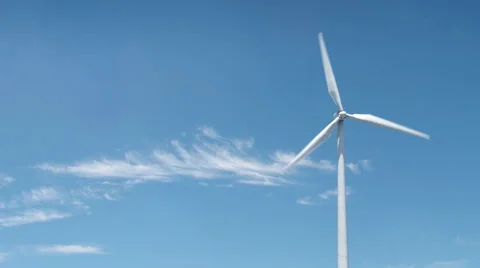 Wind Turbine Looping Stock Footage 50409126