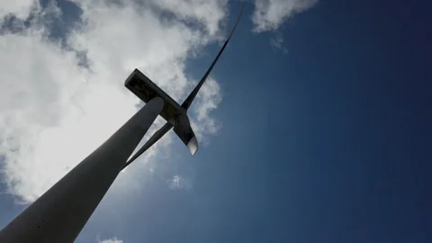 Wind turbine mill 4K Stock Footage 148452288
