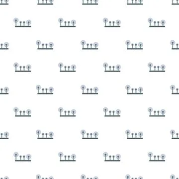 Wind turbine pattern for renewable energy background design Stock Illustration