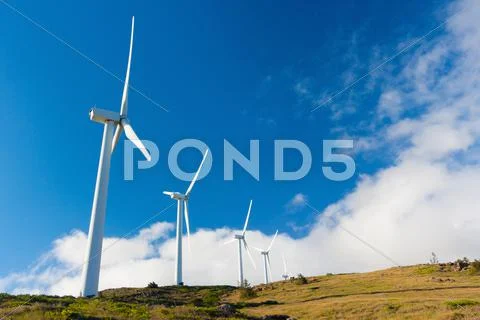 Wind turbine Stock Photos