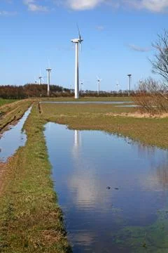 Wind turbine Stock Photos