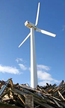 Wind turbine Foto stock